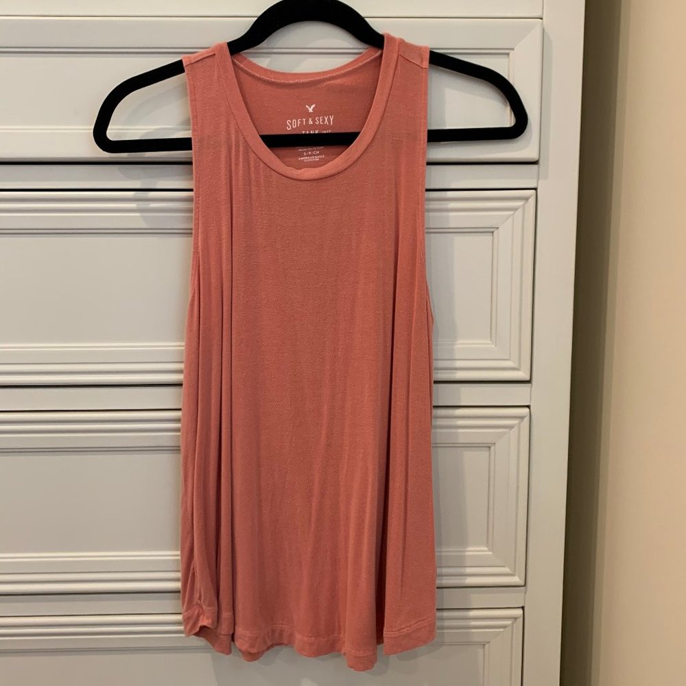 American Eagle Soft & Sexy Drapey Tank
